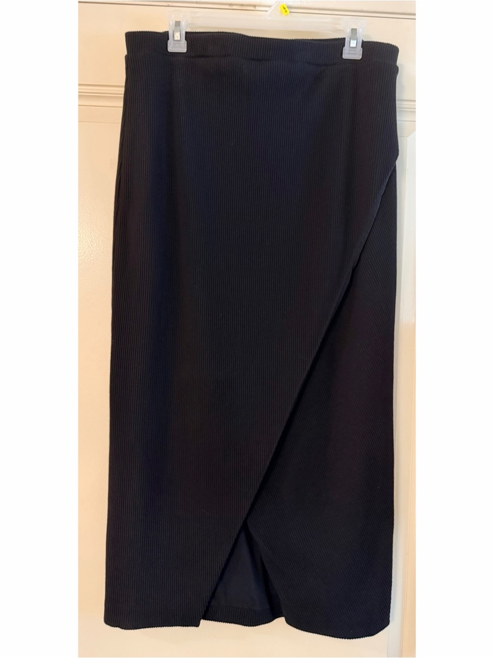 egreis Black Asymmetrical Women's Skirt - Picture 4 of 5